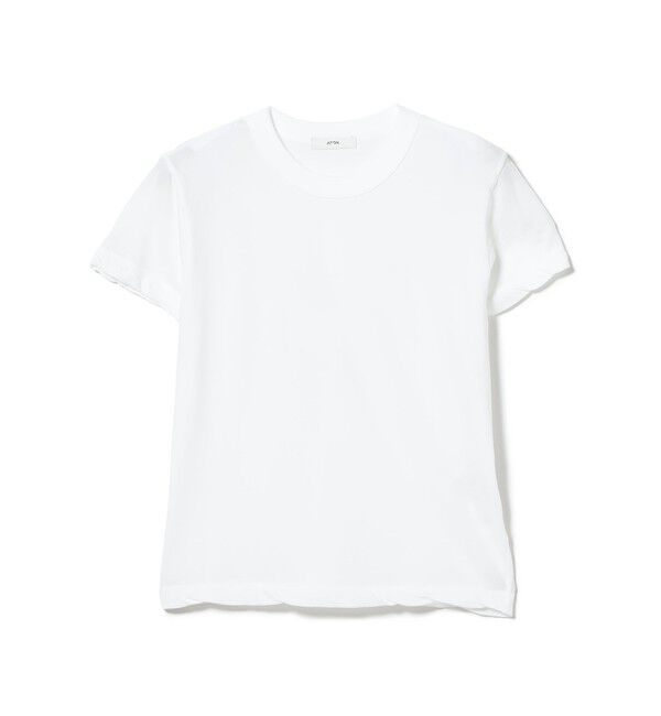 Demi-Luxe BEAMS 「ATON / コンパクト Tシャツ」|Tシャツ・カットソー|