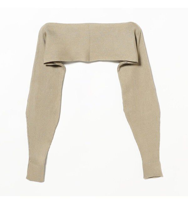 Demi-Luxe BEAMS 「TAN / 2ピース リブ カーディガン」|ニット・セーター|