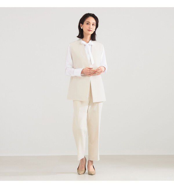 Demi-Luxe BEAMS 「ストレート クリース パンツ」|チノ|