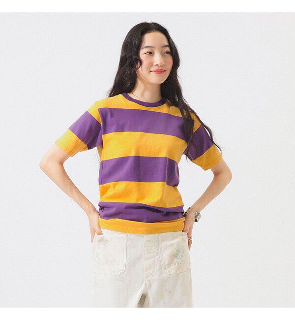 BEAMSBOY「【別注】WAREHOUSE & CO. / ボーダー Tシャツ」|Tシャツ・カットソー|