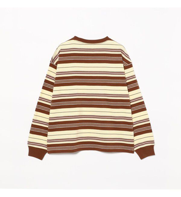 Ray BEAMS 「マルチボーダー ビッグ Tシャツ」|Tシャツ・カットソー|