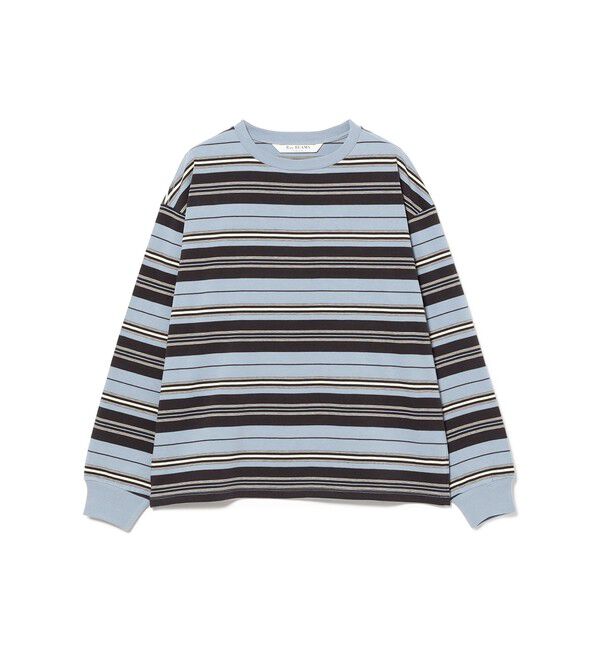 Ray BEAMS 「マルチボーダー ビッグ Tシャツ」|Tシャツ・カットソー|