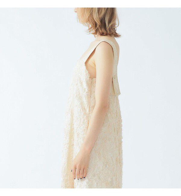 Ray BEAMS 「ジャカード ティアード キャミ ワンピース」|ワンピース|