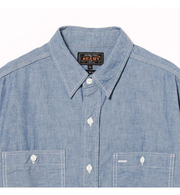 BEAMS PLUS「シャンブレー ワークシャツ」|シャツ・ブラウス|