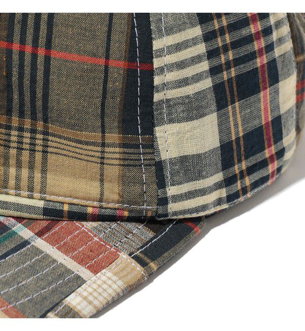BEAMS PLUS「6 Panel Regimental Strap Madras PW」|その他|