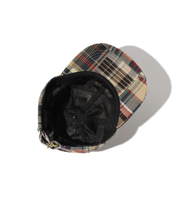 BEAMS PLUS「6 Panel Regimental Strap Madras PW」|その他|