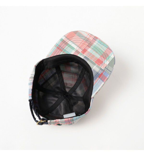 BEAMS PLUS「6 Panel Regimental Strap Madras PW」|その他|