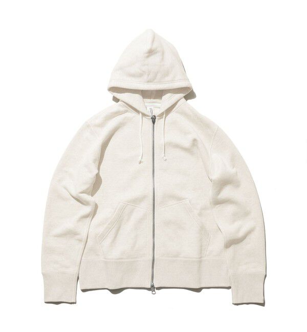 BEAMS PLUS「【別注】LOOPWHEELER / Sweat Zip Hoody」|スウェット・ジャージ|OATMEAL