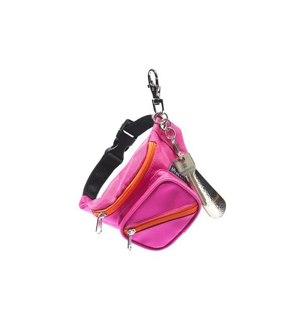 bPr BEAMS「ファニーパック キーポーチ」|キーケース|PINK