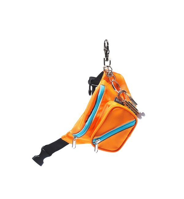 bPr BEAMS「ファニーパック キーポーチ」|キーケース|ORANGE
