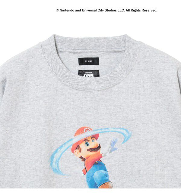 BEAMS「ザ・スーパーマリオギャラクシー・ムービー / CHARACTER SWEAT」|Tシャツ・カットソー|