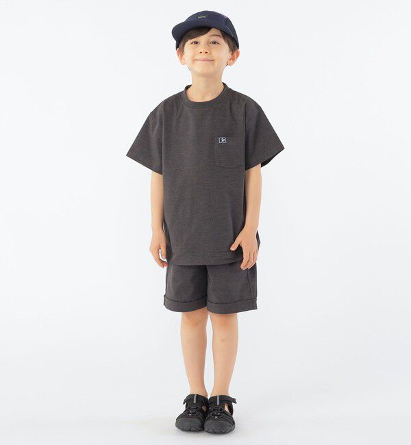 SHIPS KIDS「【SHIPS KIDS別注】RUSSELL ATHLETIC:100～130cm /〈吸水速乾/抗菌/防臭〉TEE」|Tシャツ・カットソー|