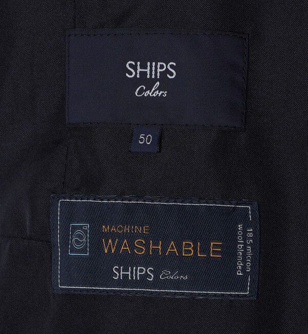 SHIPS Colors 「SHIPS Colors:〈洗濯機可能〉TW パンツ 2(セットアップ対応可能)」|スラックス|