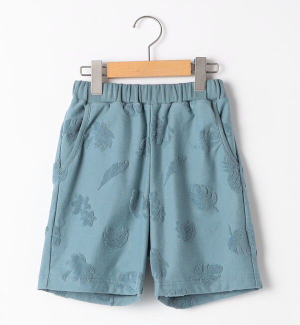 SHIPS KIDS「SHIPS KIDS:140～150cm / パイル ジャカード ショート パンツ」|その他|ブルー系
