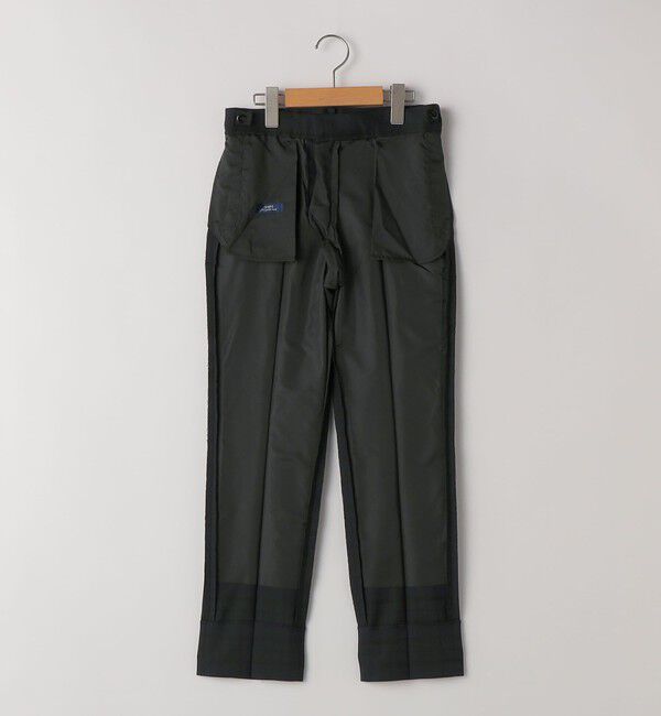 SHIPS KIDS「SHIPS KIDS:140～160cm /〈洗濯機可能〉セレモニー ブラックウォッチ ストレッチ スラックス パンツ」|スラックス|