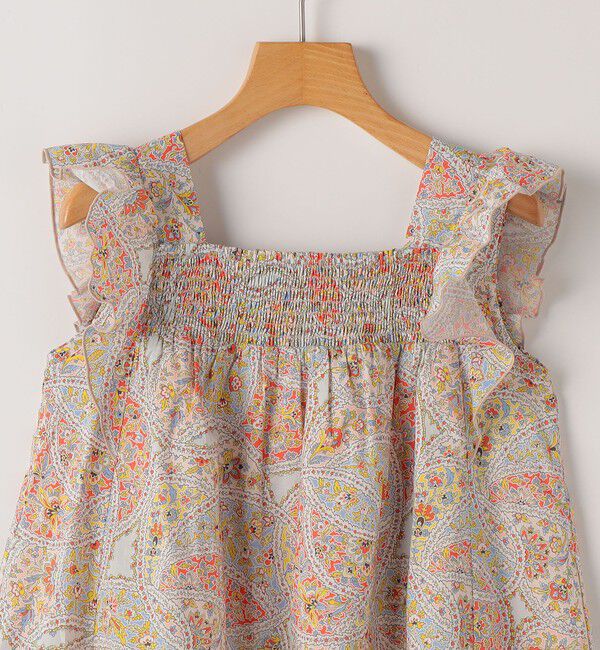 SHIPS KIDS「SHIPS KIDS:80～90cm / リバティ ノースリーブ ワンピース」|ワンピース|