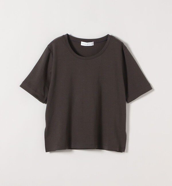 quaranciel「quaranciel:〈接触冷感/汗染み防止加工/洗濯機可能〉ベーシック コンパクト TEE」|Tシャツ・カットソー|