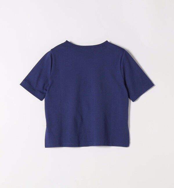 quaranciel「quaranciel:〈接触冷感/汗染み防止加工/洗濯機可能〉ベーシック コンパクト TEE」|Tシャツ・カットソー|