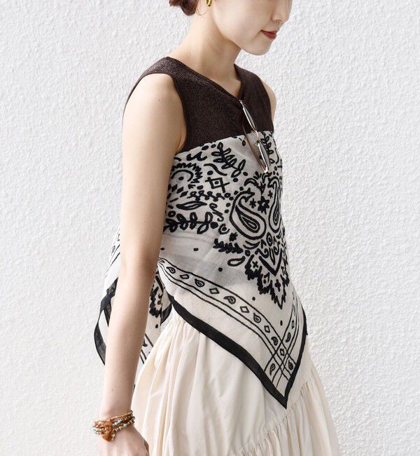 SHIPS for women「manipuri: 120*120 STOLE」|ストール|