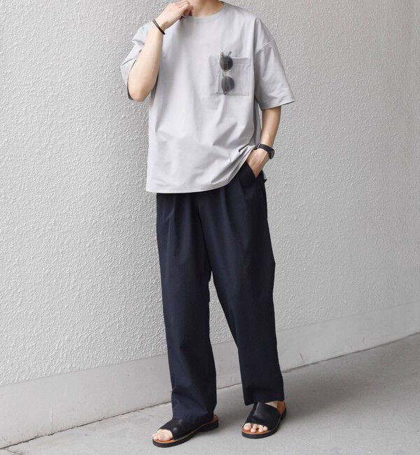 SHIPS any「【WEB限定】SHIPS any:〈吸水速乾/UVカット〉3点セットアップ Tシャツ+カーディガン+パンツ◇」|Tシャツ・カットソー|