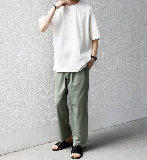 SHIPS any「【WEB限定】SHIPS any:〈吸水速乾/UVカット〉3点セットアップ Tシャツ+カーディガン+パンツ◇」|Tシャツ・カットソー|