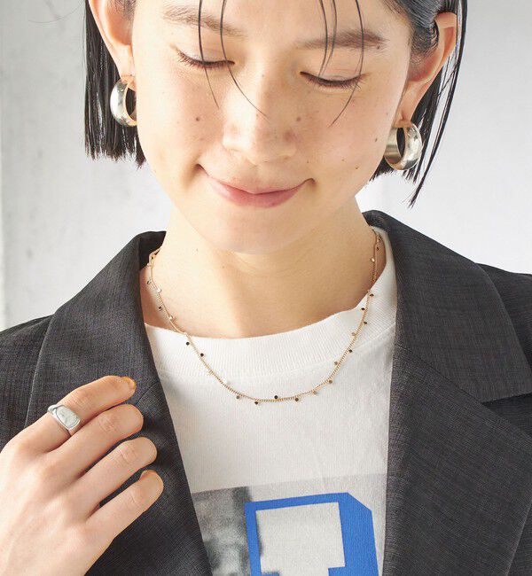 SHIPS for women「プチ ドット チェーン ネックレス」|ネックレス|