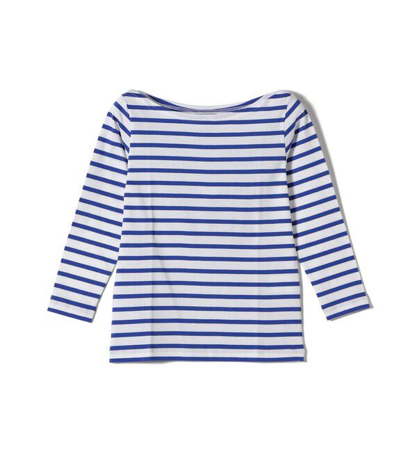 SHIPS for women「【SHIPS別注】Le minor: ボーダー ボートネック プルオーバー」|Tシャツ・カットソー|