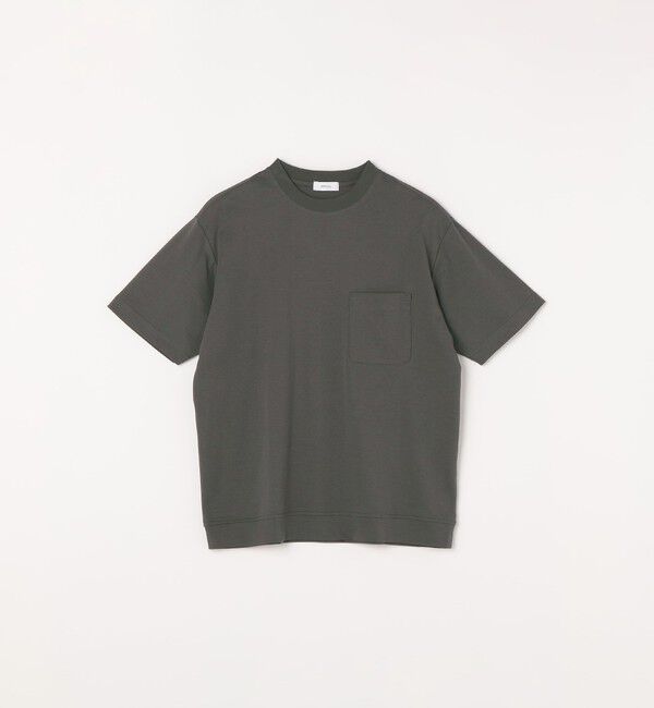 SHIPS any「SHIPS any:〈接触冷感/UVカット〉ソフト スムース リラックス ポケット Tシャツ◇」|Tシャツ・カットソー|