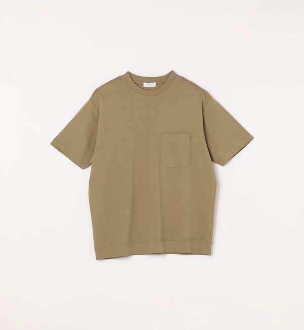 SHIPS any「SHIPS any:〈接触冷感/UVカット〉ソフト スムース リラックス ポケット Tシャツ◇」|Tシャツ・カットソー|