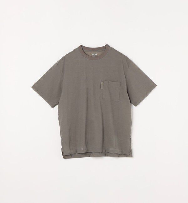 SHIPS any「SHIPS any:〈接触冷感/UVカット〉VEILICE リラックス クルーネック ポケット Tシャツ(セットアップ対応)◇」|シャツ・ブラウス|