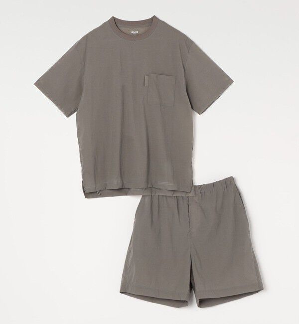 SHIPS any「SHIPS any:〈接触冷感/UVカット〉VEILICE リラックス クルーネック ポケット Tシャツ(セットアップ対応)◇」|シャツ・ブラウス|
