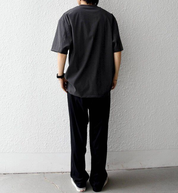 SHIPS any「SHIPS any:〈接触冷感/UVカット〉VEILICE リラックス クルーネック ポケット Tシャツ(セットアップ対応)◇」|シャツ・ブラウス|