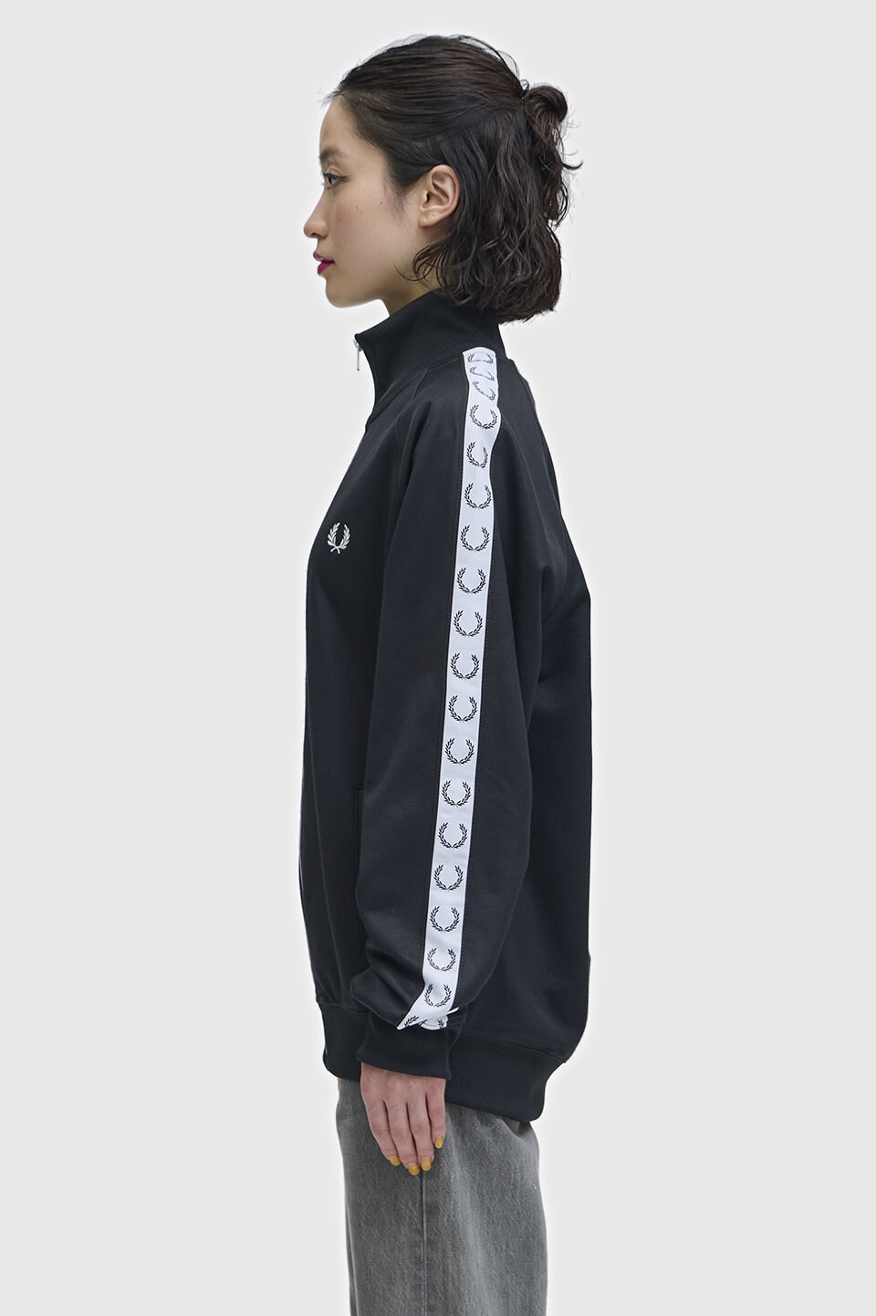 FRED PERRY 「Taped Track Jacket／フレッドペリートラックジャケット」|スウェット・ジャージ|