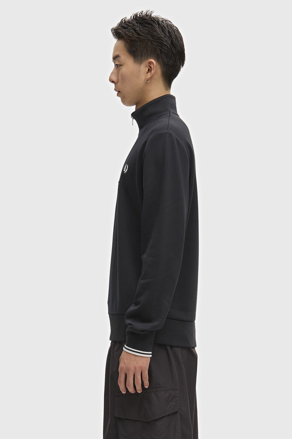 FRED PERRY 「FRED PERRY／Half Zip Sweatshirt／フレッドペリーハーフジップスウェットシャツ」|スウェット・ジャージ|