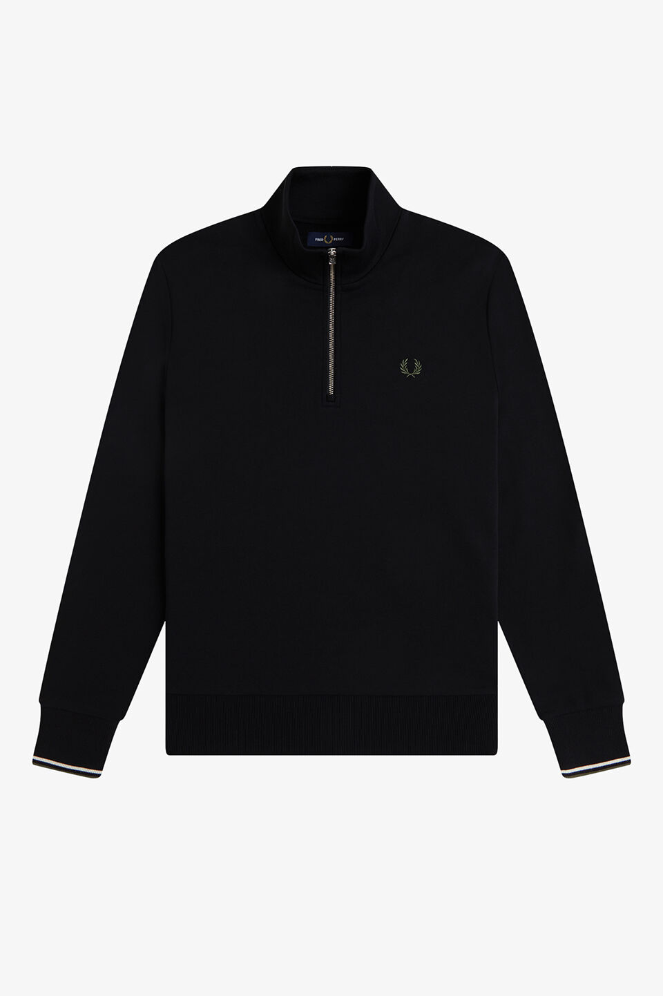 FRED PERRY 「FRED PERRY／Half Zip Sweatshirt／フレッドペリーハーフジップスウェットシャツ」|スウェット・ジャージ|