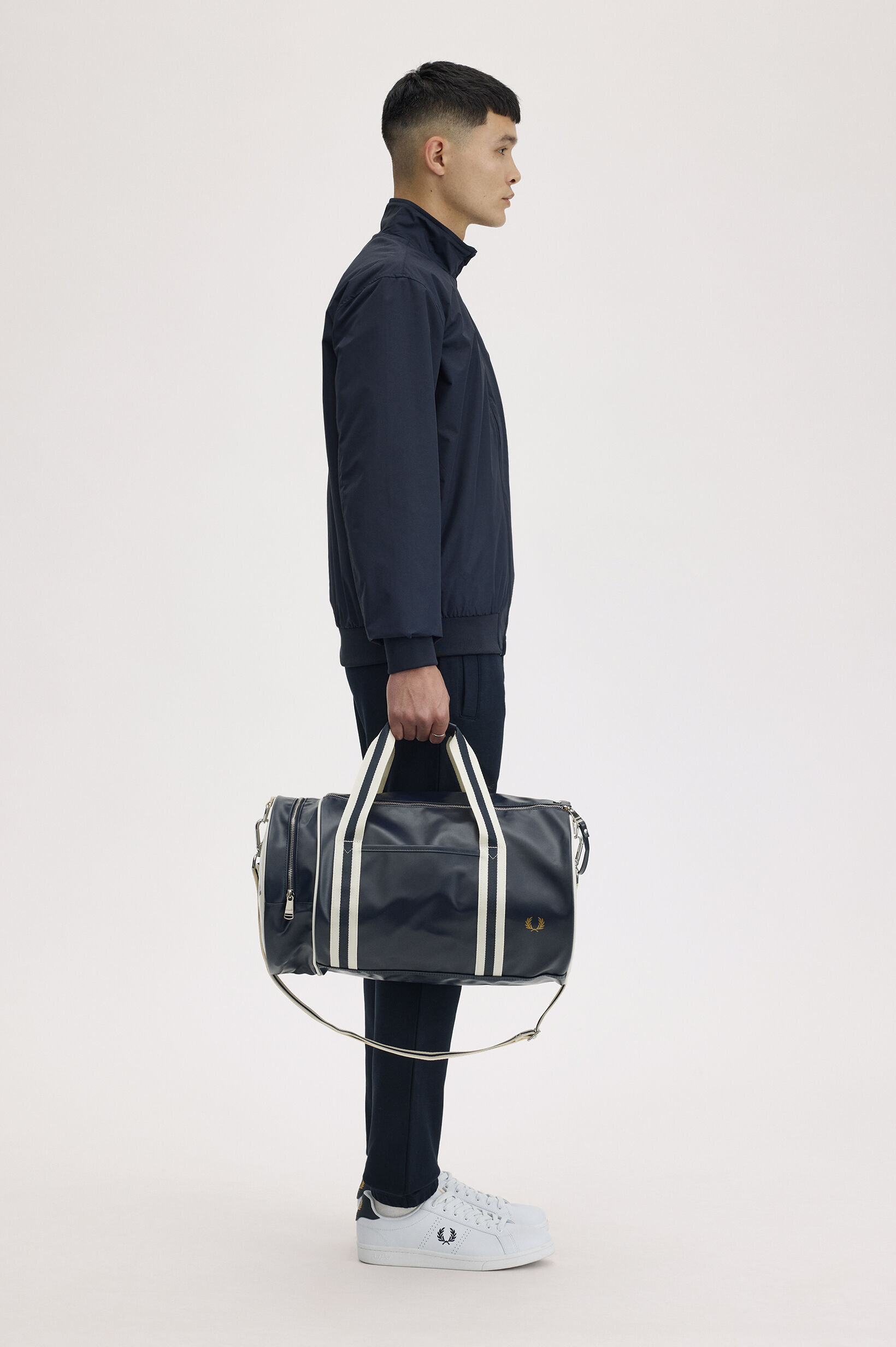 FRED PERRY 「Classic Barrel Bag／クラシックバレルバッグ」|ボストンバッグ|