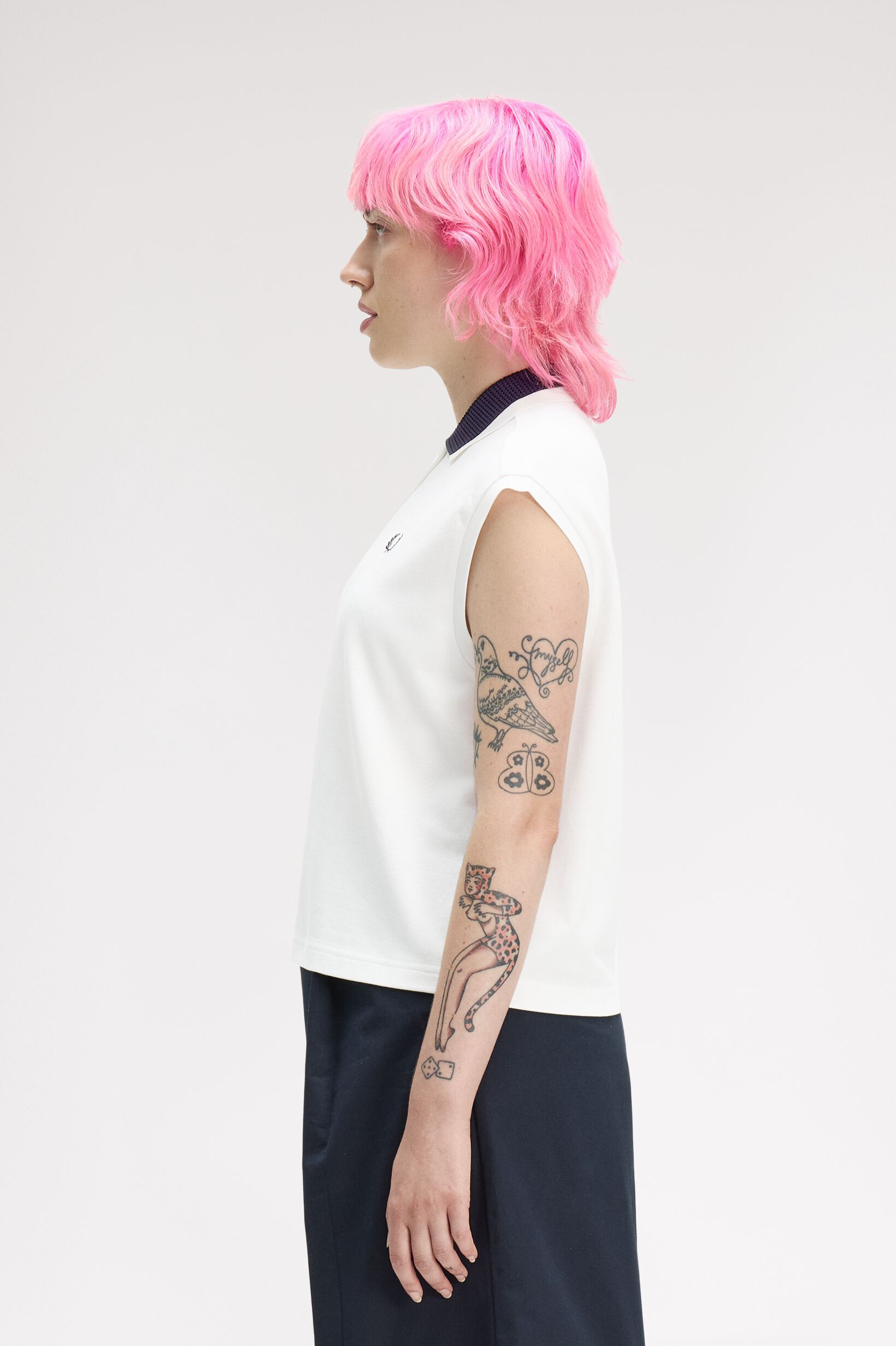 FRED PERRY 「Mesh Collar Polo Shirt／メッシュカラーポロシャツ」|ポロシャツ|
