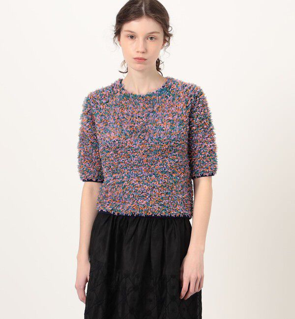 TOMORROWLAND BUYING WEAR「Molli DESPERADO ハーフスリーブ トップス」|ニット・セーター|
