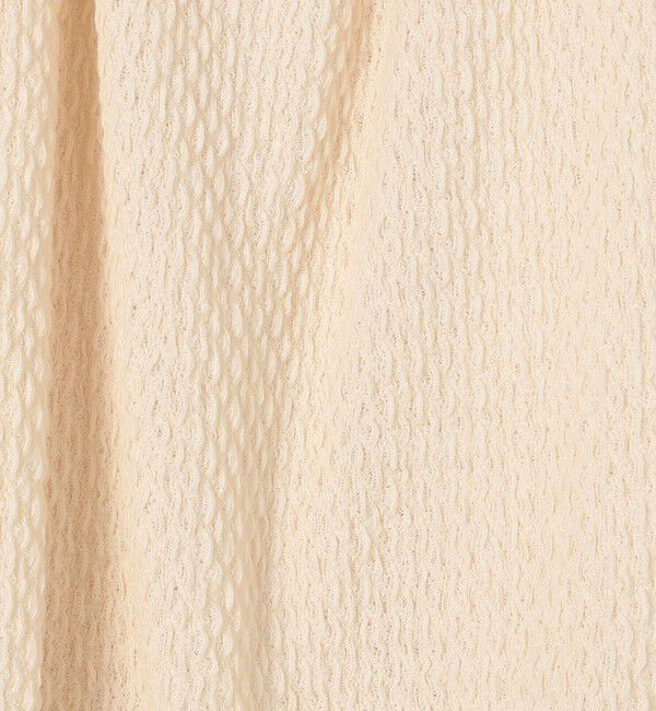 Ballsey「コットンシアートリコット ギャザーショートブラウス」|Tシャツ・カットソー|