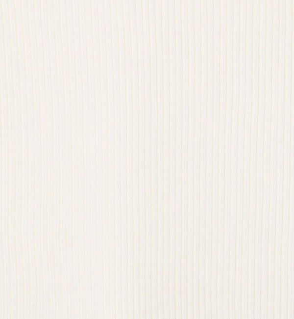 GALERIE VIE「【WEB先行予約】プルミエールウールリブ ビルドネックプルオーバー」|ニット・セーター|