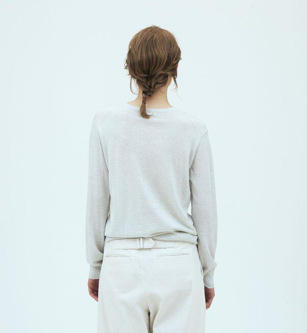 GALERIE VIE「【WEB先行予約】プレーンウール Vネックプルオーバー」|ニット・セーター|