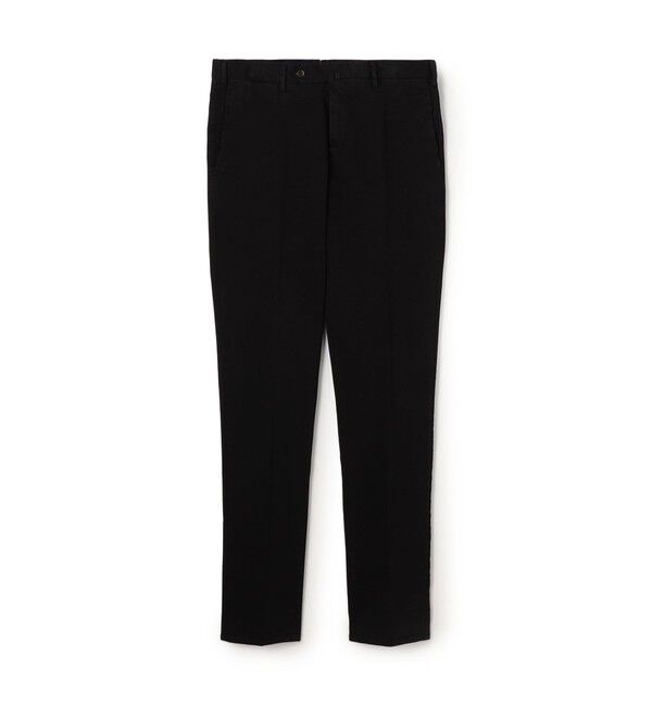 TOMORROWLAND MENS「【WEB先行予約・別注】PT TORINO ウォッシュドコットン ストレッチスリムチノパンツ」|チノ|19 ブラック