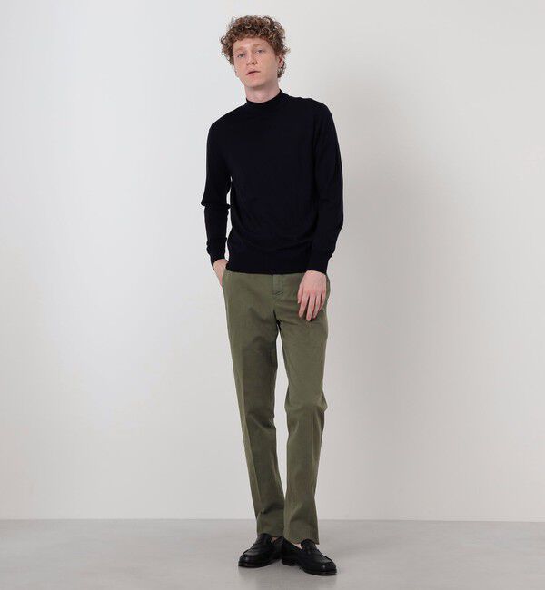 TOMORROWLAND MENS「【WEB先行予約・別注】PT TORINO ウォッシュドコットン ストレッチスリムチノパンツ」|チノ|