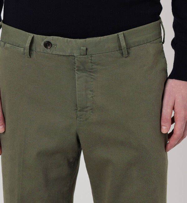 TOMORROWLAND MENS「【WEB先行予約・別注】PT TORINO ウォッシュドコットン ストレッチスリムチノパンツ」|チノ|