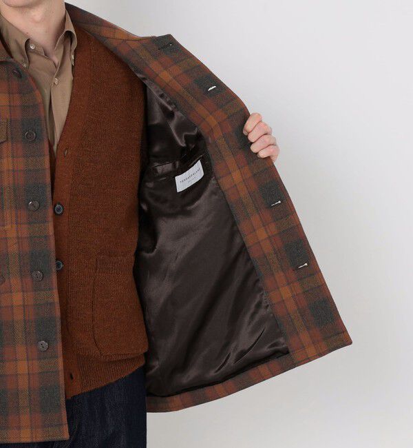 TOMORROWLAND MENS「【WEB先行予約・別注】PENDLETON ウールチェック CPO シャツブルゾン」|ブルゾン・スタジャン|