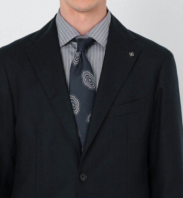 TOMORROWLAND MENS「【WEB先行予約・別注】TAGLIATORE ウールサキソニー シングルブレステッド2Bスーツ」|スーツ|