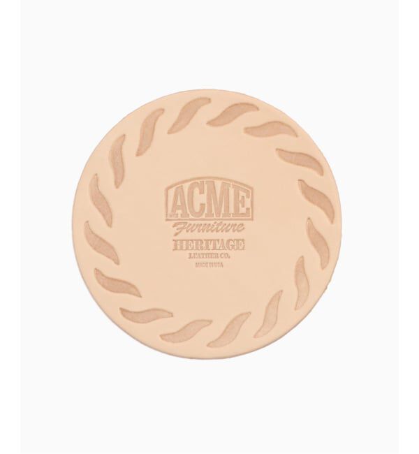 ACME「【HELITAGE LEATHER】ACME別注 LEATHER COASTER　コースター」|食器・キッチングッズ|