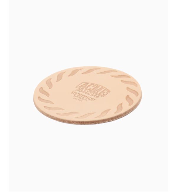 ACME「【HELITAGE LEATHER】ACME別注 LEATHER COASTER　コースター」|食器・キッチングッズ|