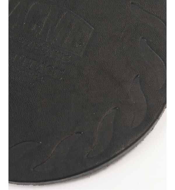 ACME「【HELITAGE LEATHER】ACME別注 LEATHER COASTER BK　コースター」|食器・キッチングッズ|