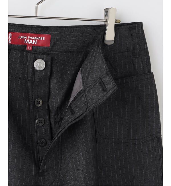 JOINT WORKS「JUNYA WATANABE MAN&times;Levi's  エステルビスコースストライプ Wネーム Pants」|スラックス|